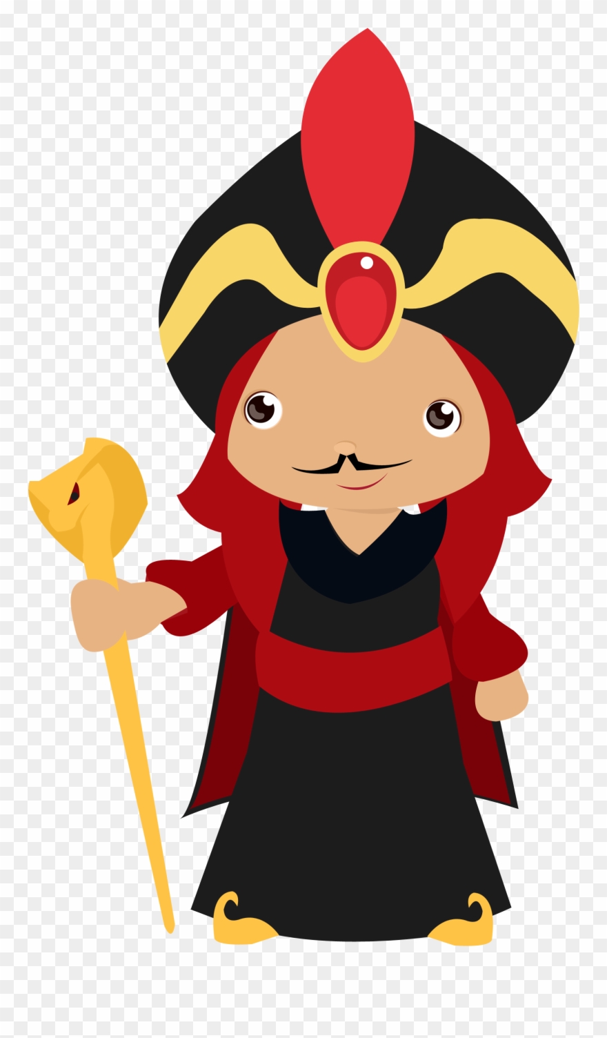 Say Hello - Cute Disney Villains Svg Clipart