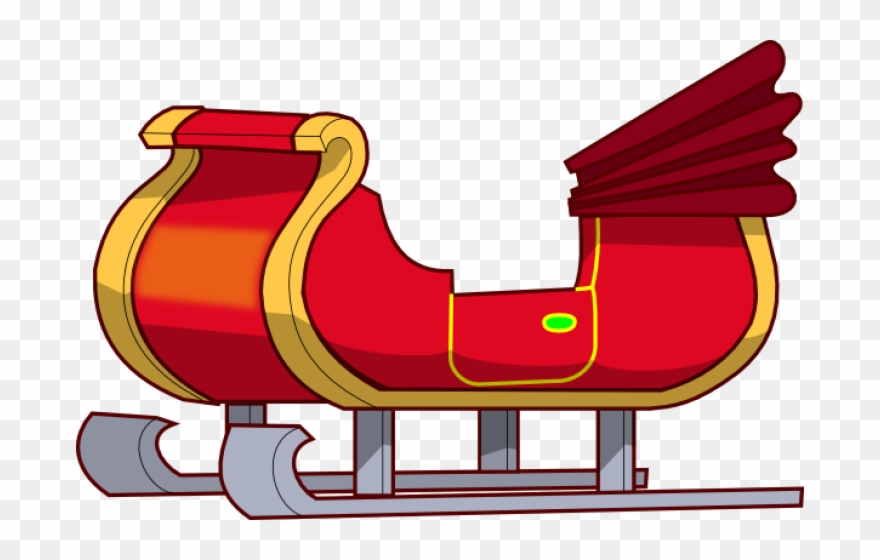 Permalink To Sleigh Clipart - Sleigh Clipart - Png Download