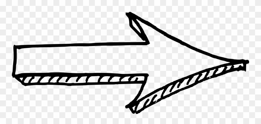 Clipart Library Stock Arrow Png Transparent Vector - Sketch Of Arrow