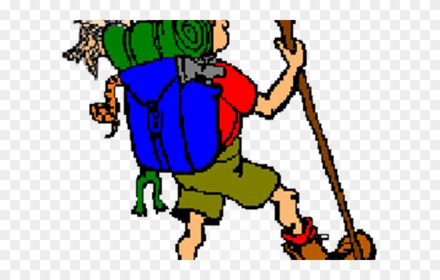Camp Clipart Scouting Activity - Hiking - Png Download