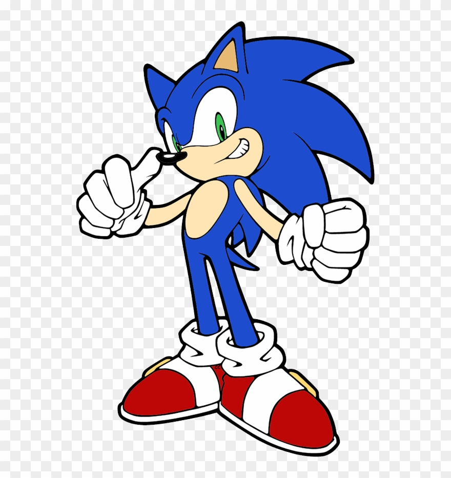 Sonic The Hedgehog Clip Art Images Cartoon - Sonic The Hedgehog Clipart - Png Download