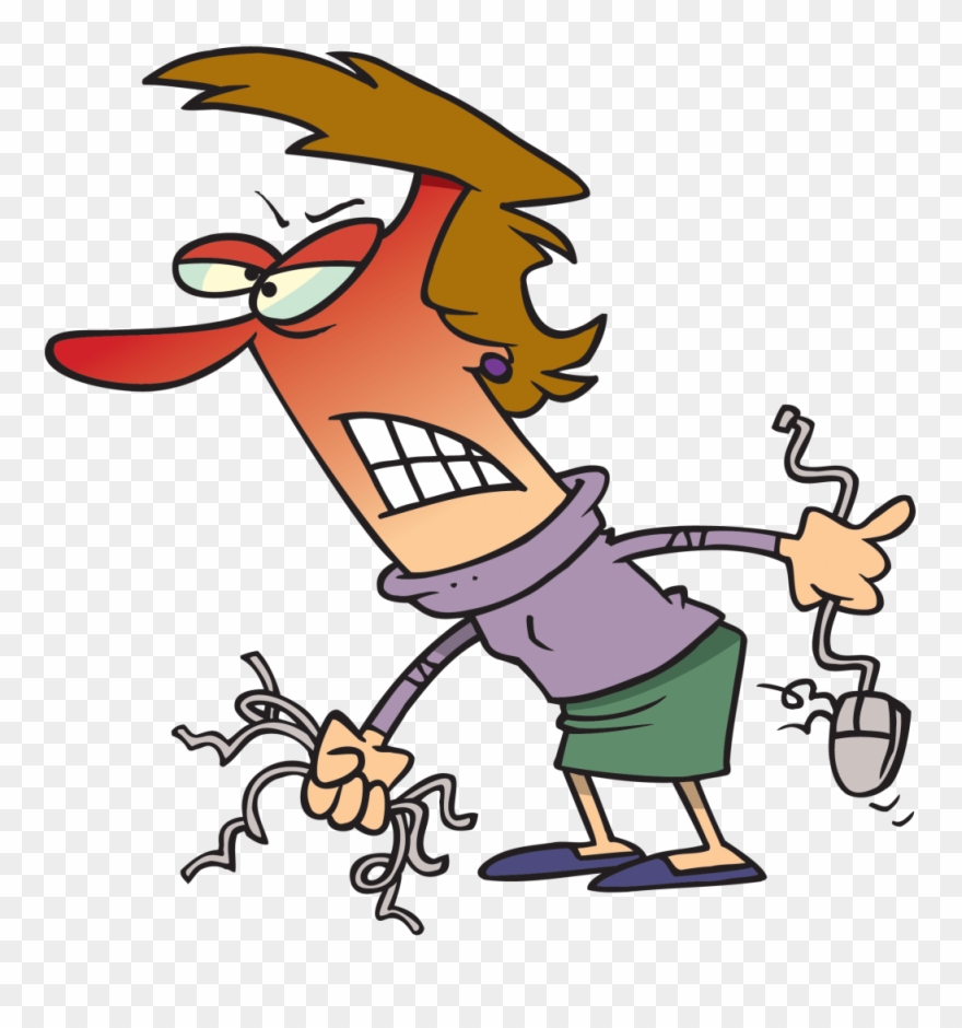 Vector Black And White Download Bad Manners Clipart - Bad Tempered Clipart - Png Download