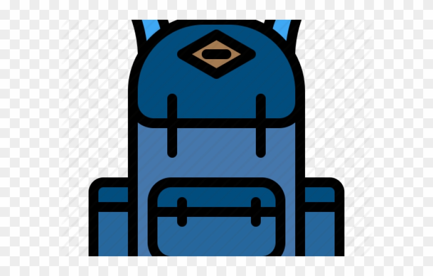 Adventure Clipart Backpacker - Backpack - Png Download