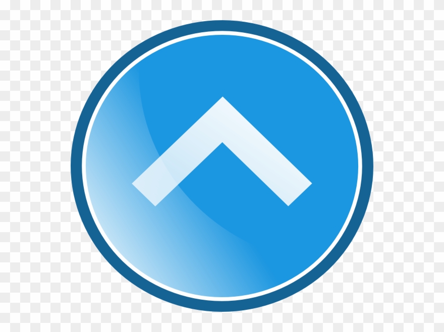 Up Arrow Clip Art - Scroll Top Arrow Top Icon - Png Download