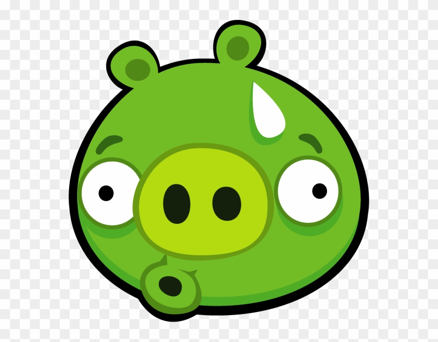 Vector Library Download The Bad Piggies A - Angry Birds Minion Pigs Clipart