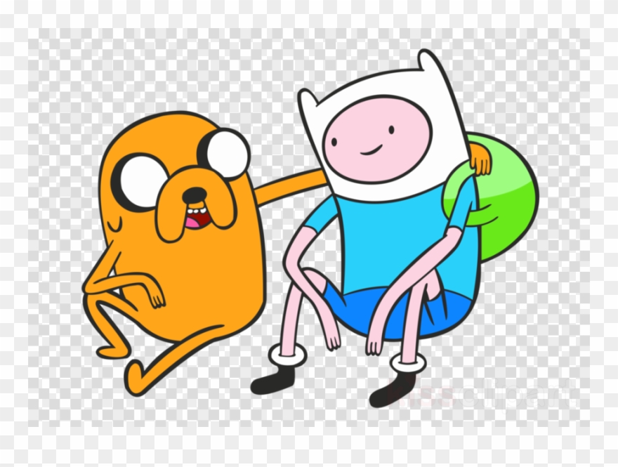 Adventure Time Finn & Jake Sticker Clipart Jake The - Adventure Time Finn & Jake Sticker - Png Download