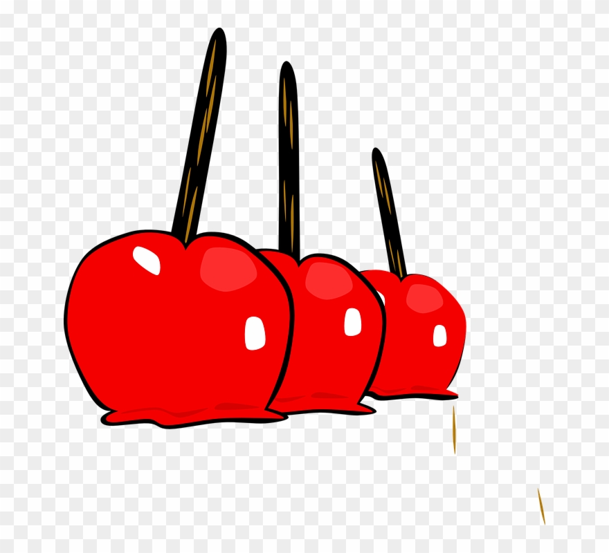 Jpg Transparent Stock Candy Apple Clipart - Candy Apples Clipart - Png Download