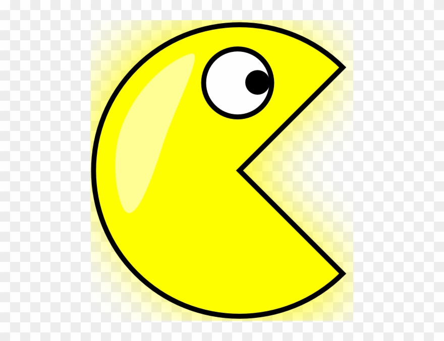 Free Vector Pacman Clip Art - Pac Man Moving Animation - Png Download