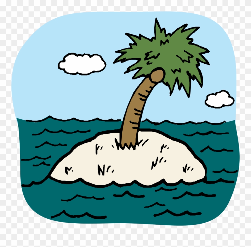 Desert Isle Clipart, Vector Clip Art Online, Royalty - Isle Clipart - Png Download