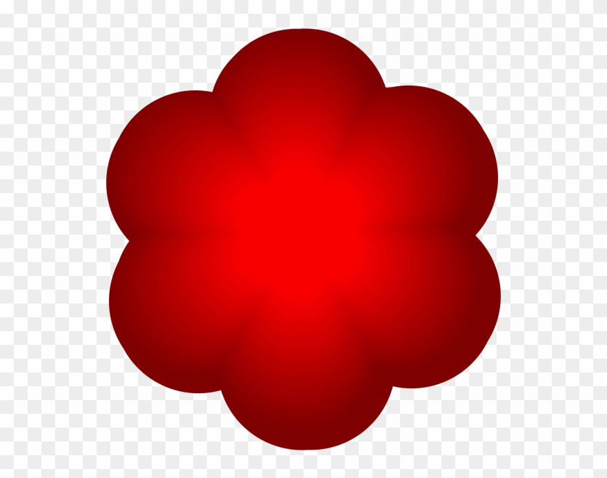 Clip Art For Liturgical Year Red Flower Line Art - Clip Art Flower Red - Png Download