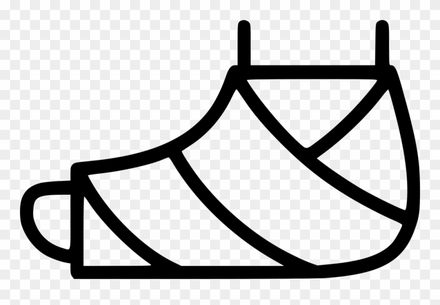 Broken Cast Injury Bandage Treatment Svg Png - Broken Leg Cast Png Clipart
