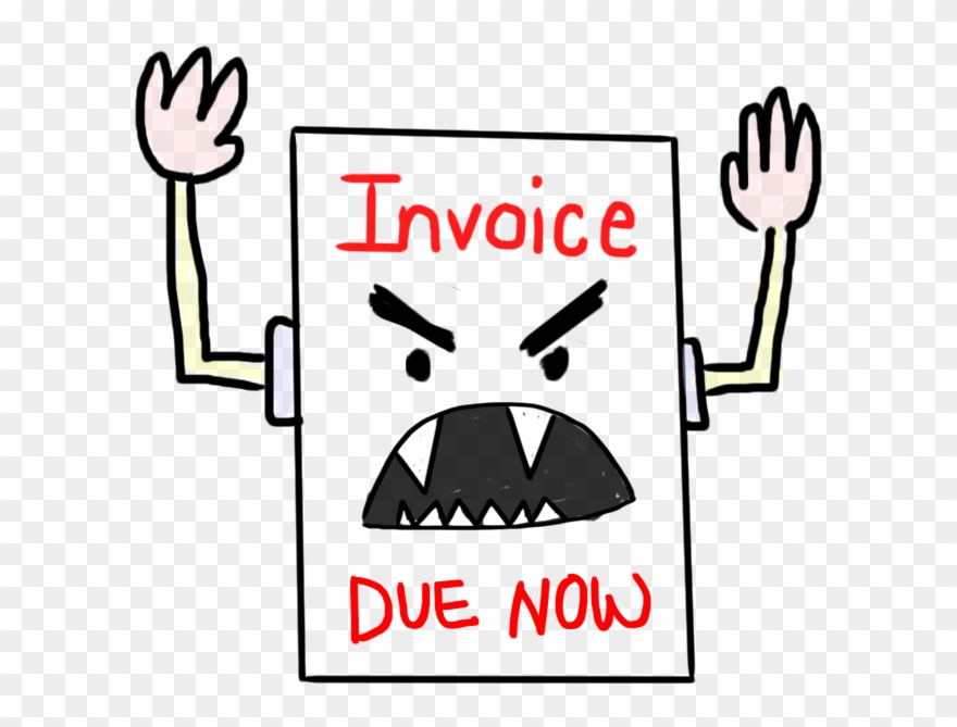 Download Png Black And White Library Country Scene - Paying Invoice Clip Art Transparent Png