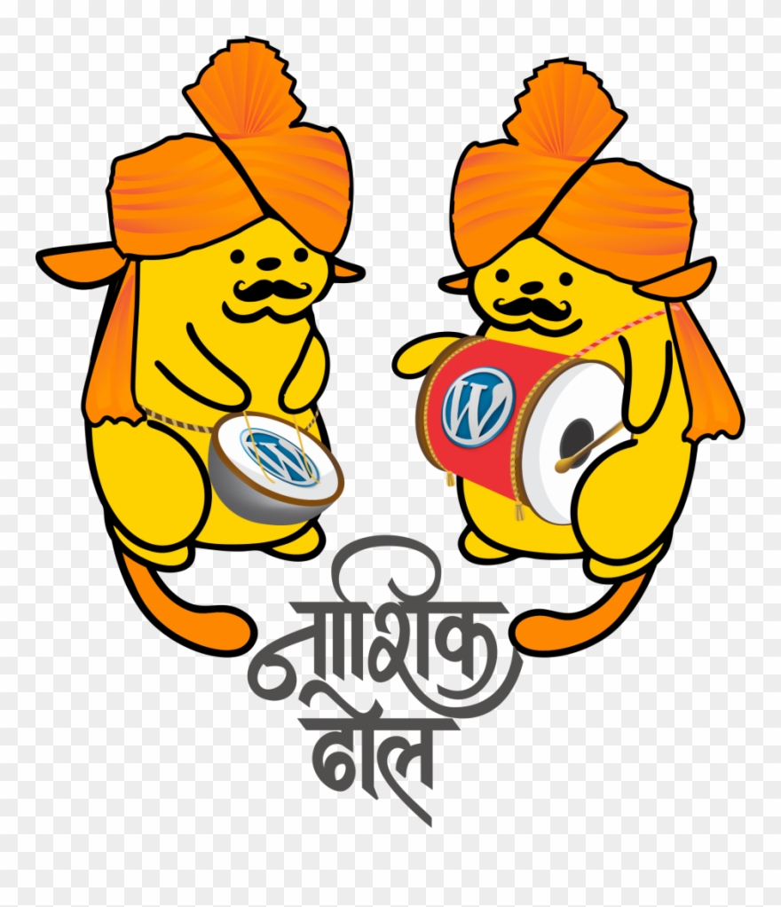 Clipart Nasik Dhol Free On - Nashik Dhol Png Transparent Png