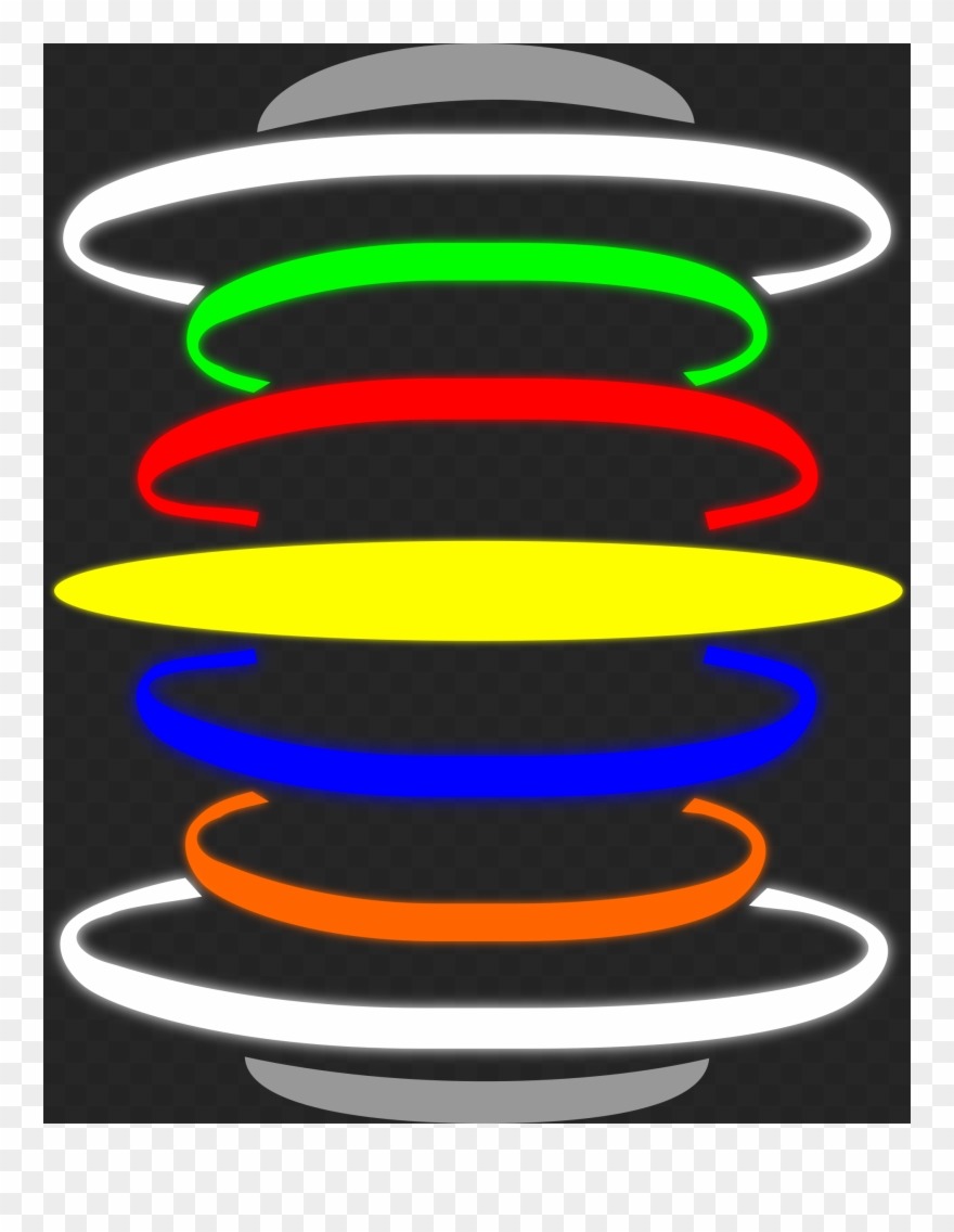 Accordion Clip Art Download - Circulos Neon Arquivo Png Transparent Png