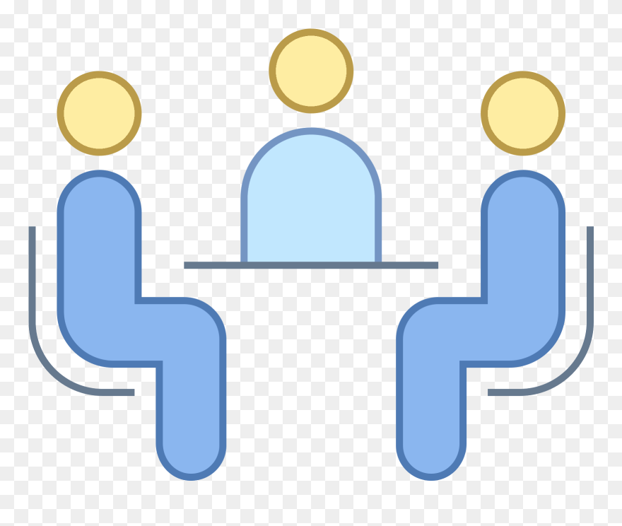 Meeting Png Icon Clipart Free Stock - Clip Art Transparent Png