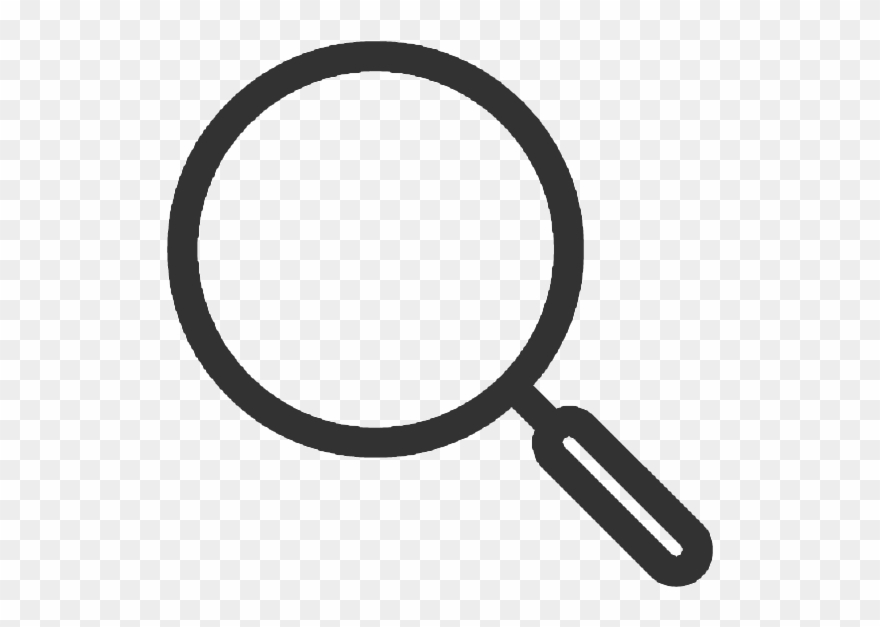 Search - Apple Magnifying Glass Icon Clipart
