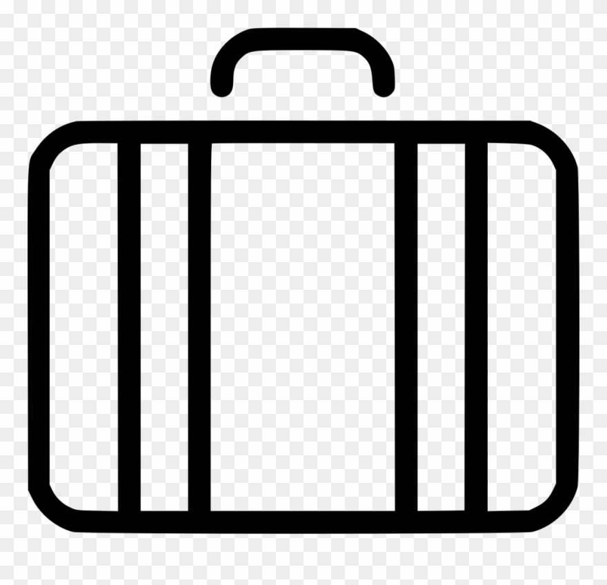 Suitcase Travel Baggage Luggage Svg Png Icon Free Download - Luggage Icon Png Clipart