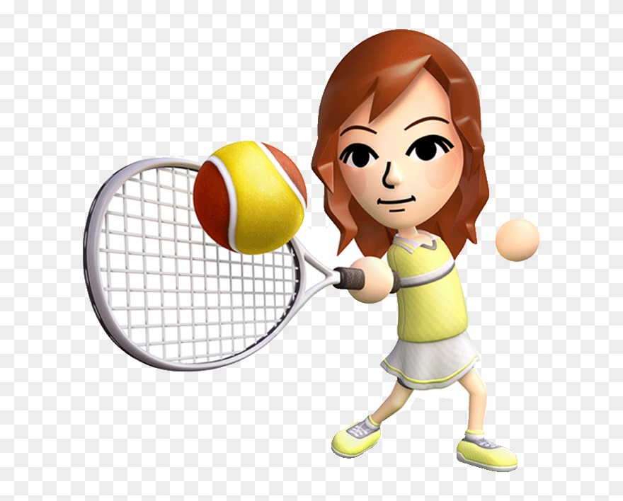 About - Wii Sports Club Tennis U Download Card Clipart