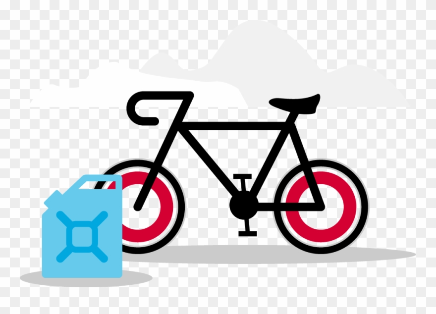 More About The Ride - Bicycle Clipart