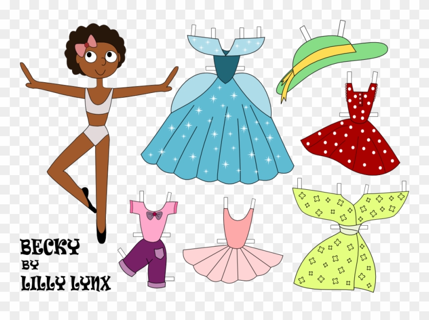 Download - Princess Paper Cutout Dolls Clipart