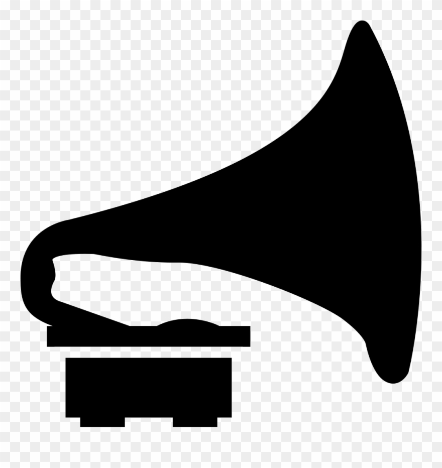 Vintage Music Disc Player Comments - Equipo De Sonido Antiguo Para Colorear Clipart