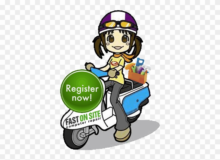 ลงทะเบียนซ่อมนอกสถานที่ - Pinky Street Clipart