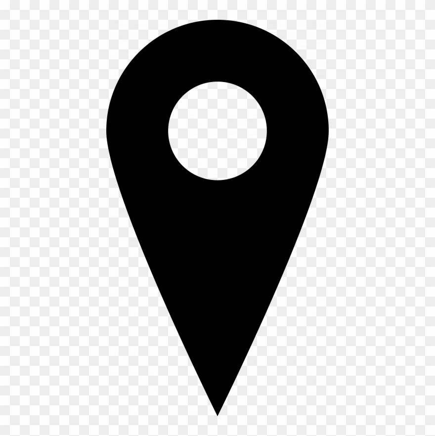 Vector Mapping - Location Icon Black Png Clipart