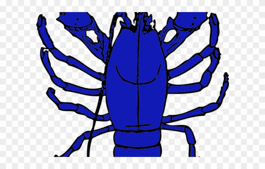 Crawfish Clipart - Cartoon Clip Art Lobster - Png Download