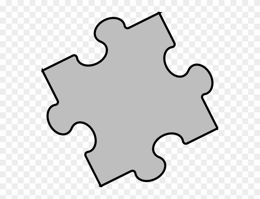 Puzzle Clip Art At Clker - Green Puzzle Piece Clipart Png Transparent Png