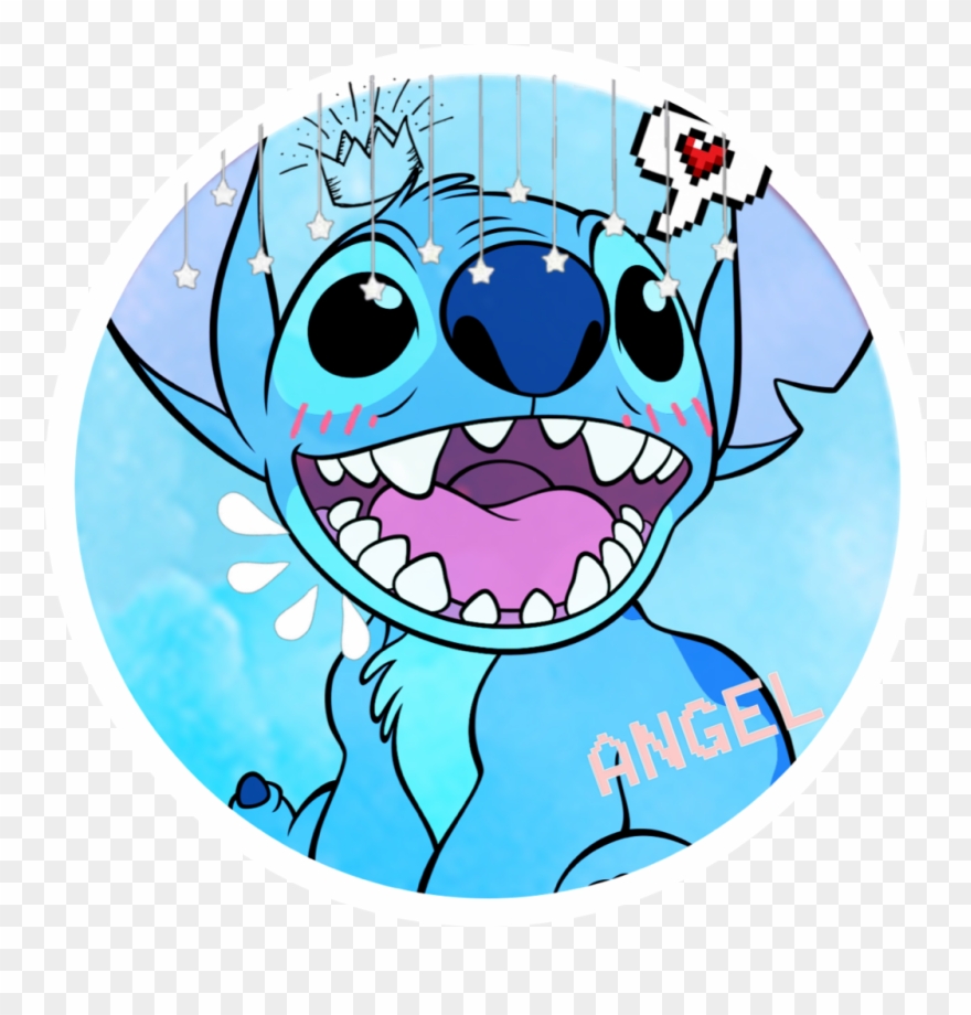 Stitches Stitchedit Freetoedit Crown Pixelheart Stars - Lilo Y Stitch Fondos De Pantalla Clipart