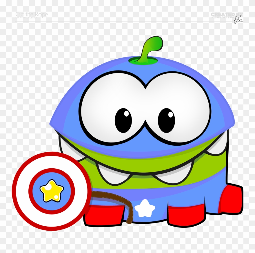 More Like Cut The Rope - Cut The Rope Capitan America Clipart