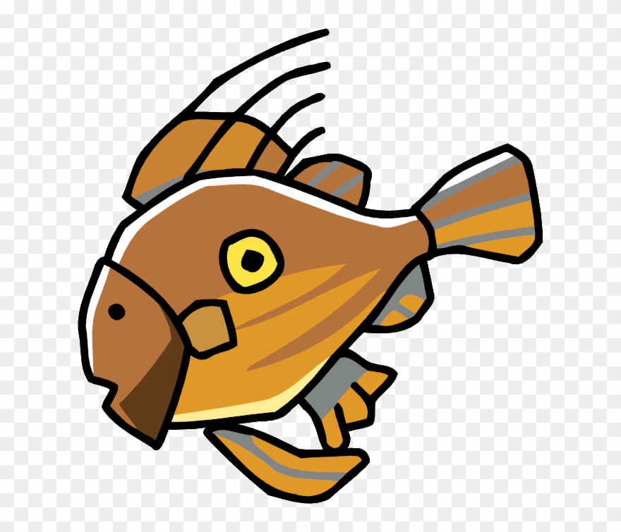 Image Scribblenauts Wiki Fandom - Scribblenauts Fish Clipart
