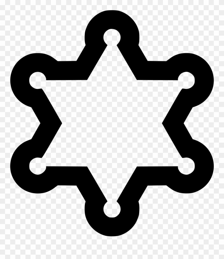 Asterisk Rubber Stamp - Vector Graphics Clipart