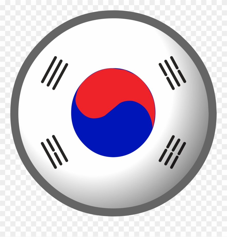 Sales Office - South Korea Flag Png Clipart