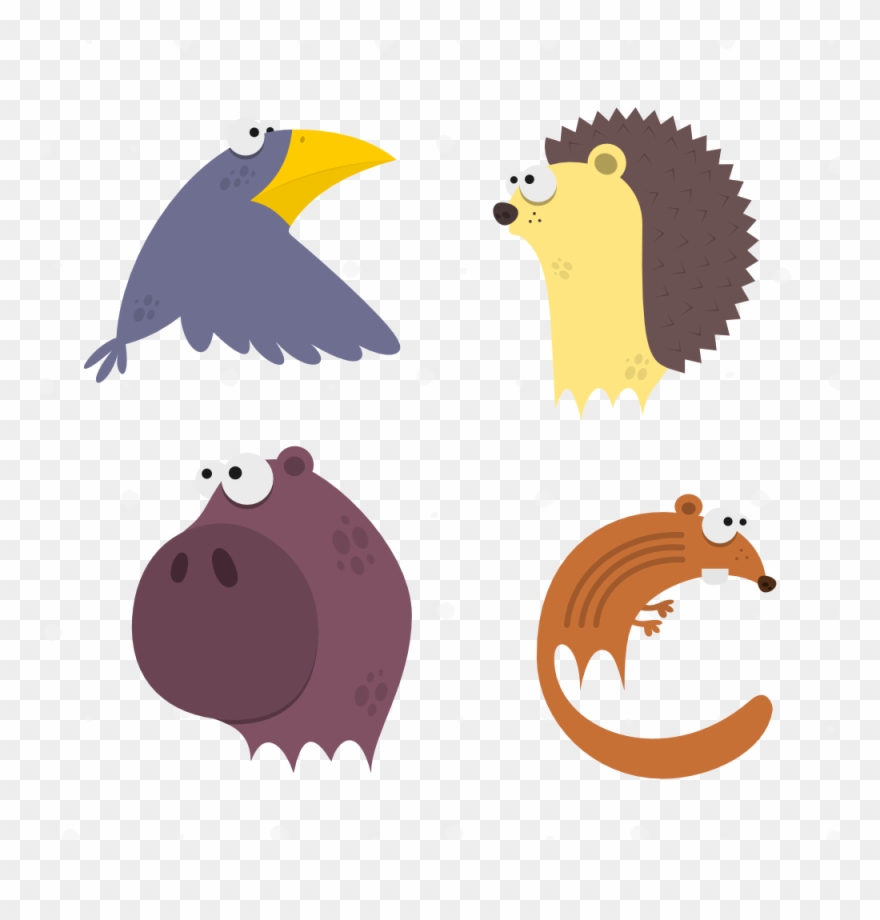 Cute Animals Vector Set - The Next Web Clipart