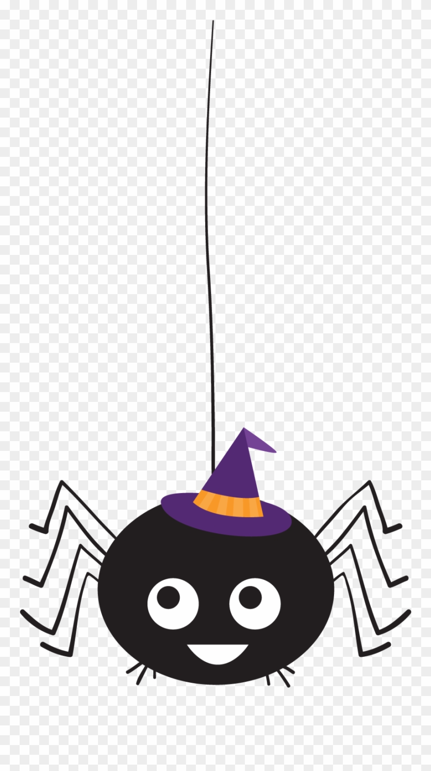 Halloween Spiders Clipart Oh My Fiesta In English Black - Clip Art - Png Download