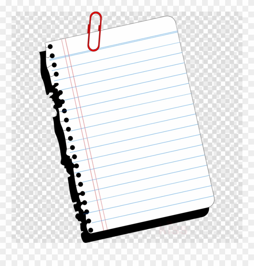 Notebook Paper Transparent Clipart Paper Notebook Clip - Notebook Clipart Transparent Background - Png Download