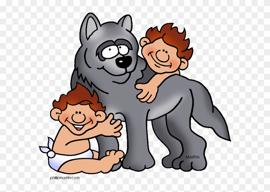 Download Romulus And Remus As Babies Clipart Ancient - Remulus Og Remus - Png Download