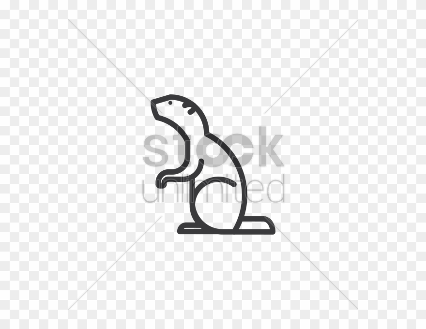 Prairie Dog Clipart Transparent - Golden Bauhinia Square Vector - Png Download