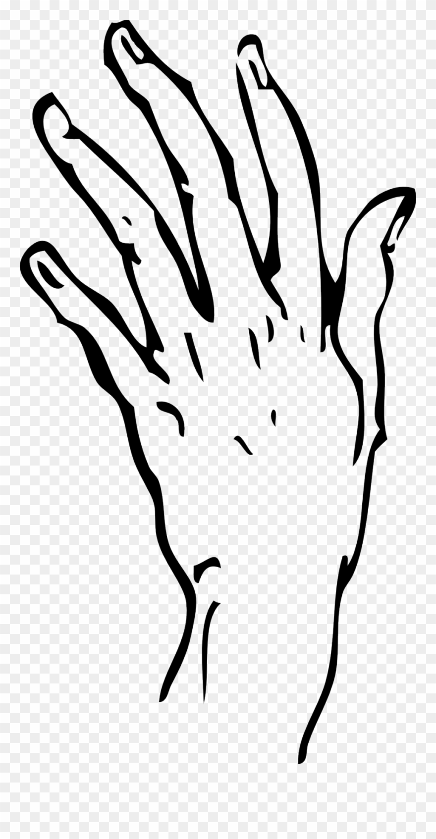 Prairie - Clipart - Hand Line Drawing Transparent - Png Download