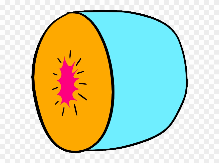 Color Changed Kiwi / - Fruit Clipart