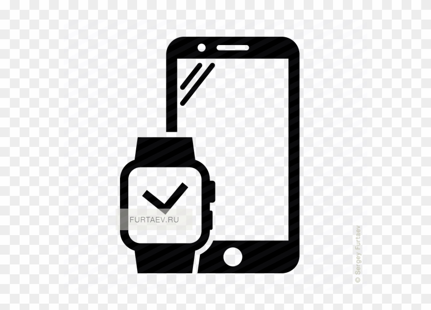 Apple Watch, Email, Letter, Message, Smartwatch, Watch - Phone And Watch Icon Clipart