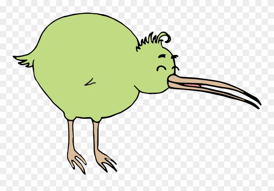 Kiwi Bird Clipart Kiwiana - Png Download
