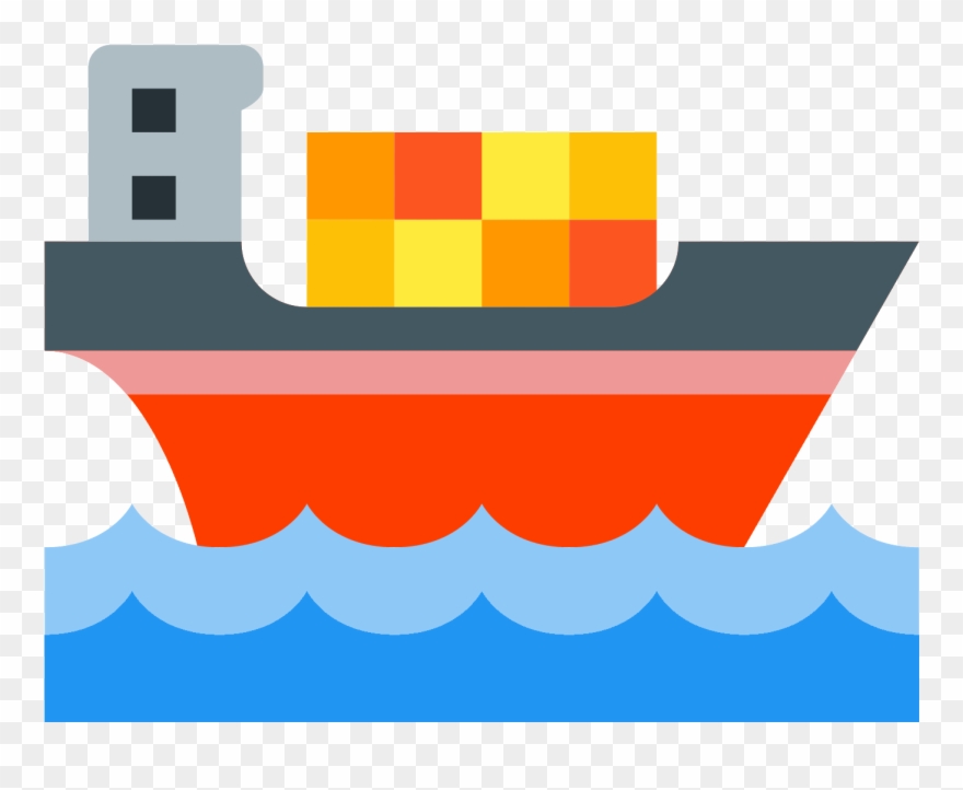 Barco De Carga Icono Clipart