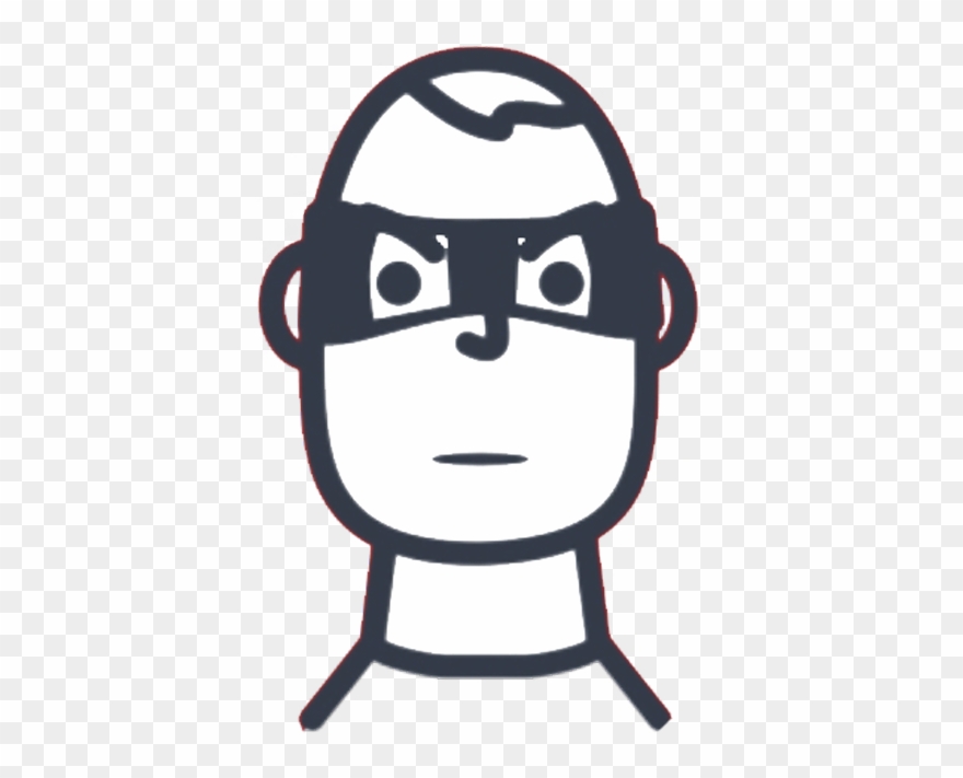 Robber-large Clipart