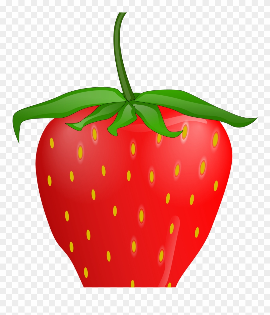 Strawberry Plant Clip Art - Very Hungry Caterpillar Strawberry - Png Download