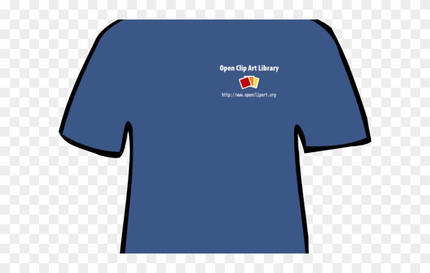 Dress Shirt Clipart Kid Shirt - T Shirt Template - Png Download