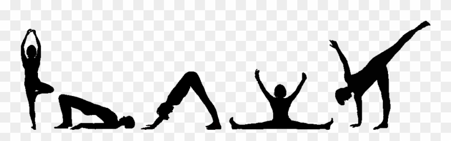 Best Yoga Class Teacher On A Friday Morning Kensington - Silhouette Yoga Trikonasana Clipart