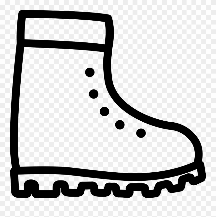 Winter Boots Icon - Icon Clipart