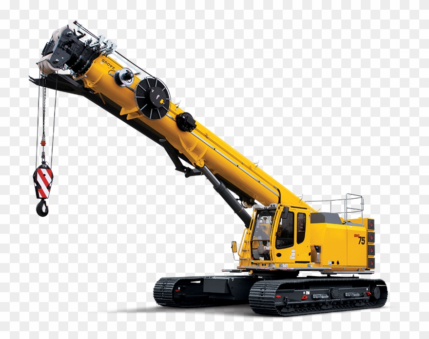 Crane Icon Clipart - Crawler Crane - Png Download